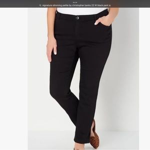 Christopher & Banks Signature Slimming Shaped Fit Tapered Leg Jean size 22W